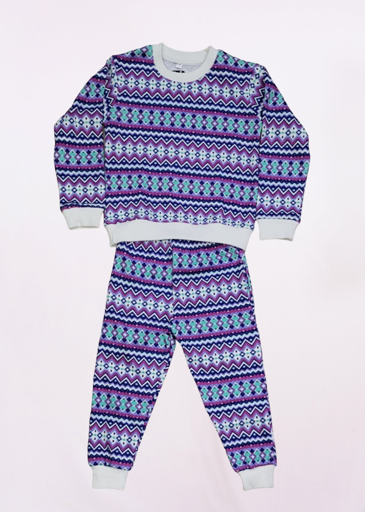 NAUTICON Geometric Printed Perfect Pair Co-ord For Kids/Multicolor - NAUTICON WEARABLES