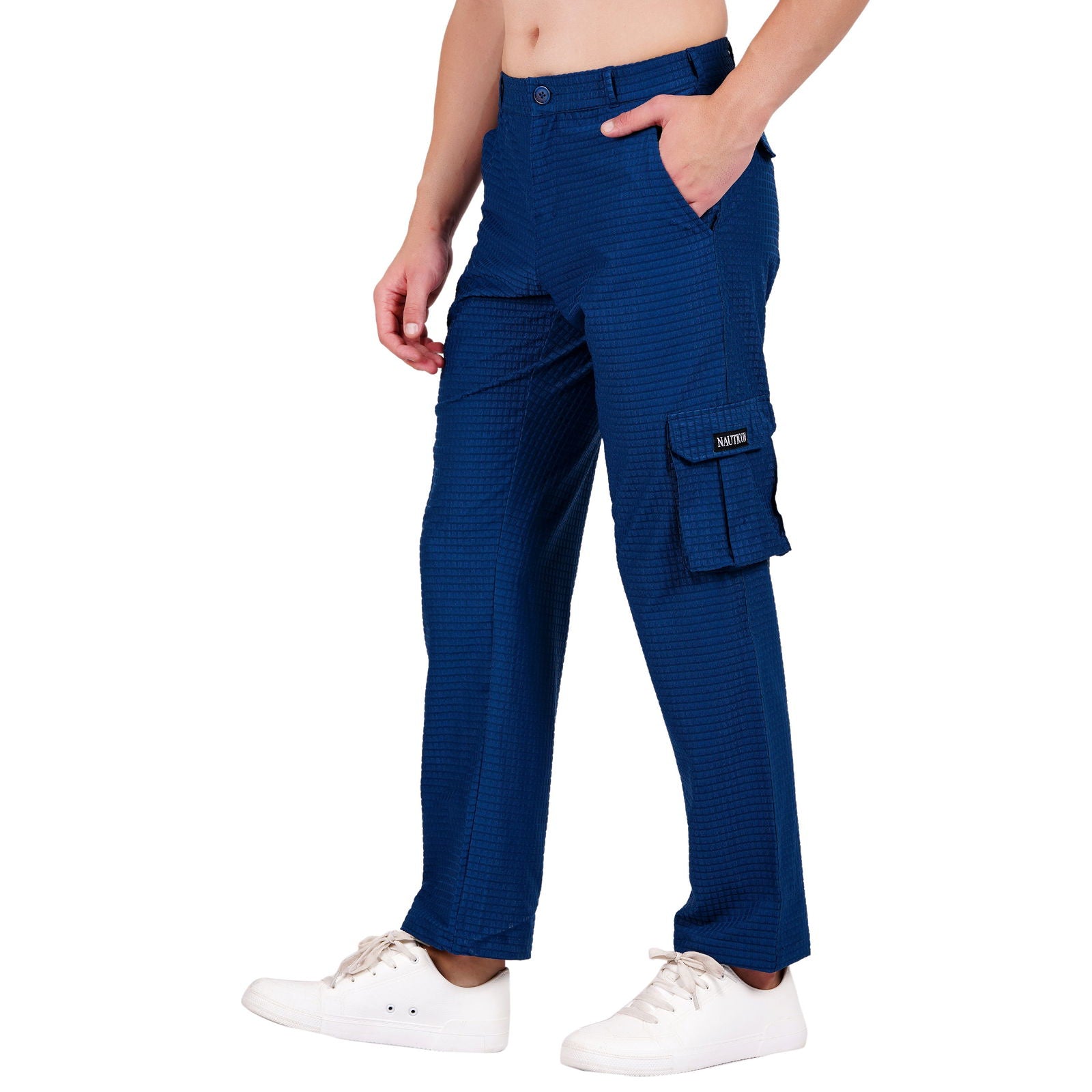 Nauticon Cargo Pant for Men Teal Blue - NAUTICON WEARABLES