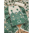 Women's Banarasi Silk Printed Unstitched Salwar Suit Material With Dupatta (Bottle Green, 3Mtrs)