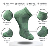 3_Pair Set Unisex Casual Cotton Printed Low Cut Socks (Multicolor)