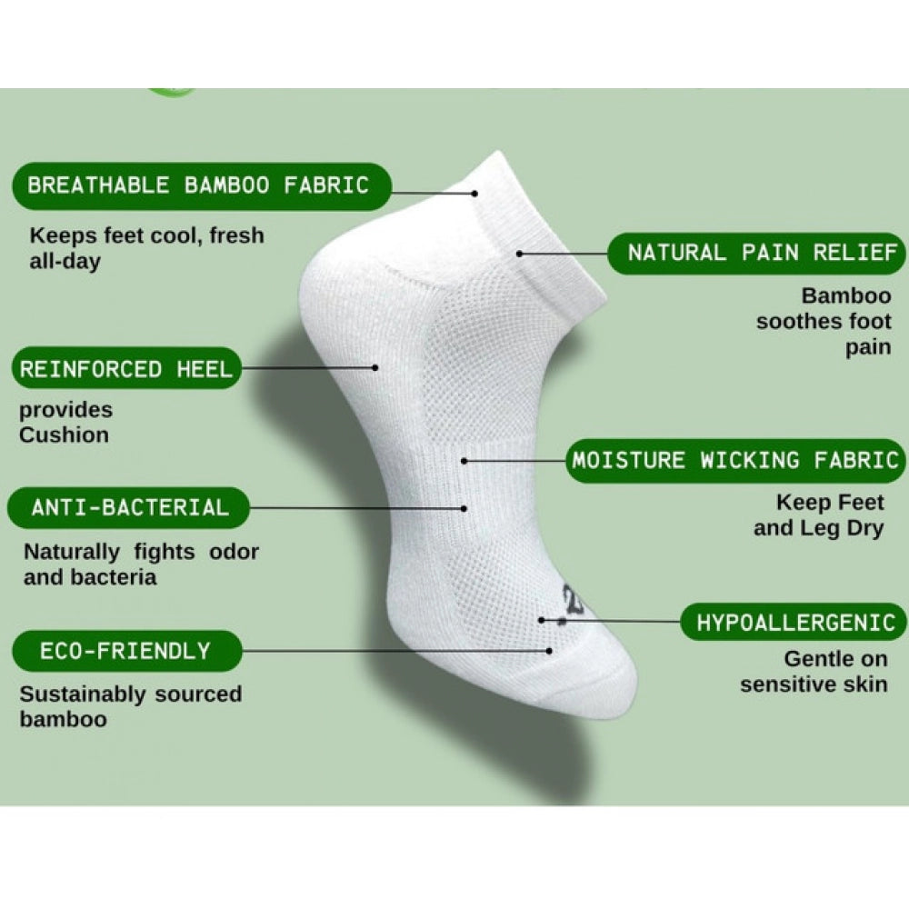 3_Pair Set Unisex Casual Cotton Printed Low Cut Socks (Multicolor)