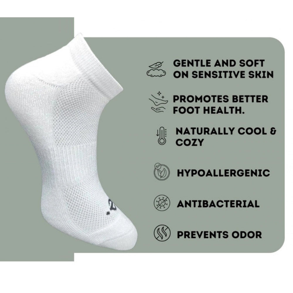 3_Pair Set Unisex Casual Cotton Printed Low Cut Socks (Multicolor)