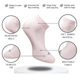 3_Pair Set Unisex Casual Cotton Printed Low Cut Socks (Multicolor)