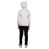 CQ Boy's Cotton Printeded Hooded Neck Hoodies (Grey )