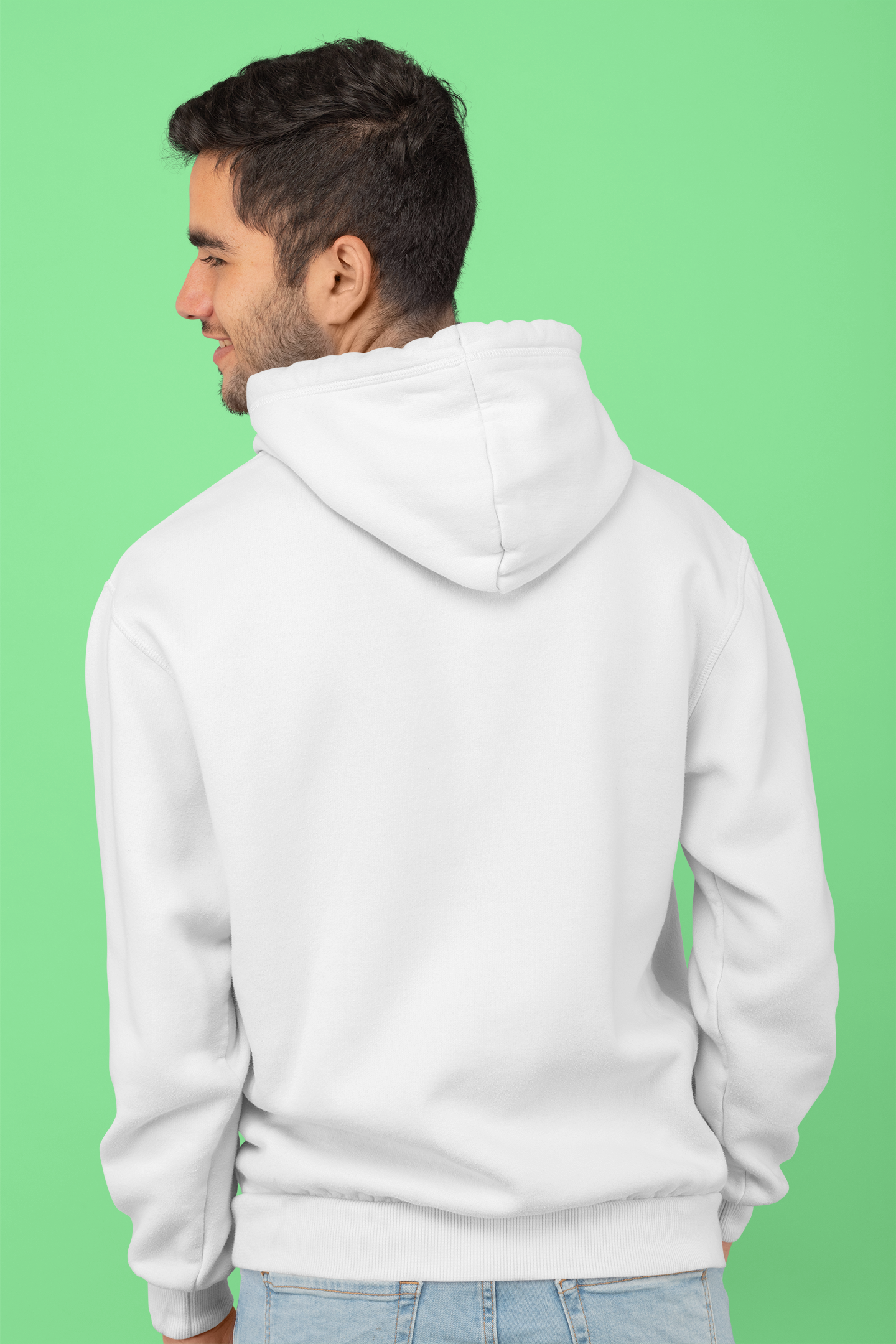 White Classic Hoodie