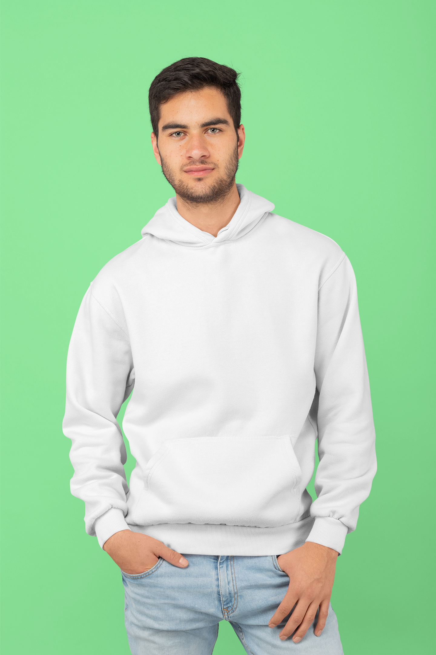 White Classic Hoodie