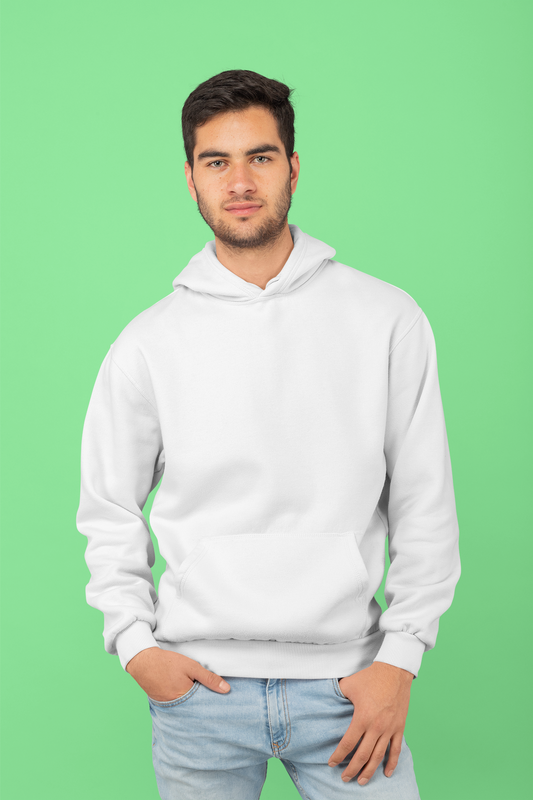 White Classic Hoodie
