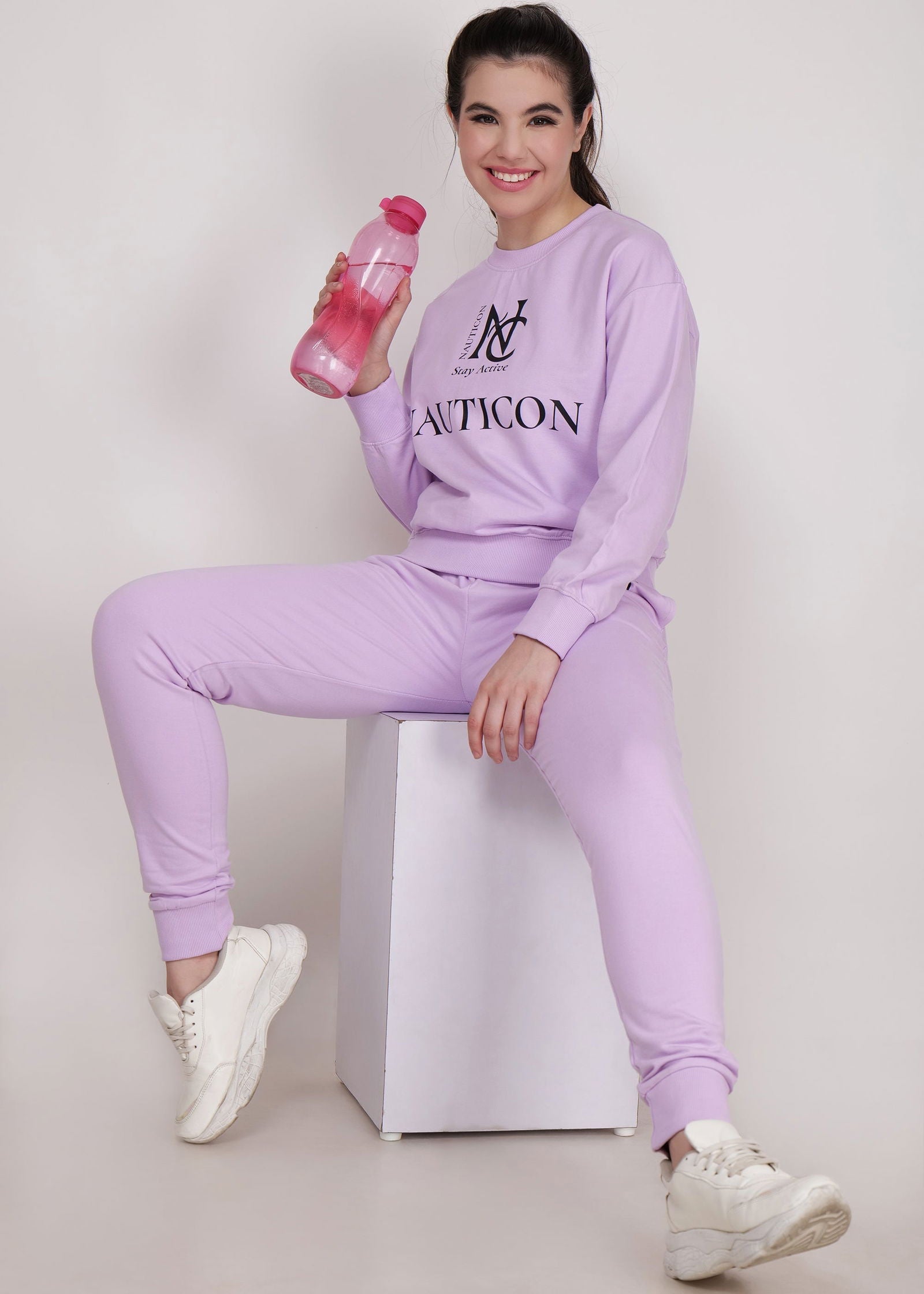 WOMEN WINTER CO-ORD SET LAVENDE - NAUTICON WEARABLES