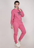 WOMEN WINTER WEAR CO-ORD SET MATTE PINK - NAUTICON WEARABLES