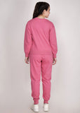 WOMEN WINTER WEAR CO-ORD SET MATTE PINK - NAUTICON WEARABLES