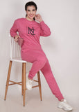 WOMEN WINTER WEAR CO-ORD SET MATTE PINK - NAUTICON WEARABLES