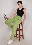 WOMEN WINTER WEAR JOGGER GREEN - NAUTICON WEARABLES