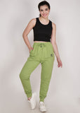 WOMEN WINTER WEAR JOGGER GREEN - NAUTICON WEARABLES
