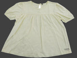 Nauticon Summer Solid Plain Crew Neck Cotton Top/Lime