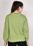 Women Sweatshirt Green - NAUTICON WEARABLES