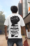 Punjabi Protest T-Shirt – Farmers' Rights Graphic Tee White