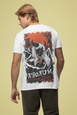 Redrum Most Likely To Become Immortal Custom T-Shirt for Men Color White Back - COLORS QUEE (Copy)
