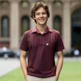 Nauticon Summer Saw Jacquard Polo T-Shirt for Men – Gazri