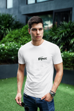 WHITE GATOR Logo T-Shirt for Men – `Cotton Tee White