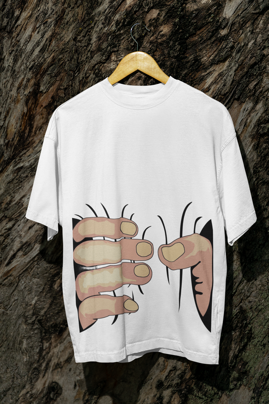 HAND T-Shirts White For Men Front