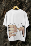 HAND T-Shirts White For Men Front