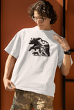 Bear Country Oversized T-Shirt | Wild Nature Graphic Tee | Colorsquee