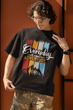 Adventure Spirit Oversized T-Shirt | Everyday is a New Adventure | Colorsquee