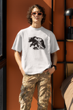 Bear Country Oversized T-Shirt | Wild Nature Graphic Tee | Colorsquee