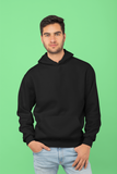Black Premium Hoodie – Bio-Washed