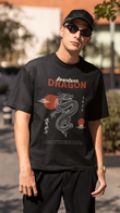 Fearless Dragon 2025 T-shirt for Men – Rich Cotton Graphic Tee