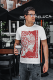 Custom T-Shirt for Men Color White Designious BAMF Front